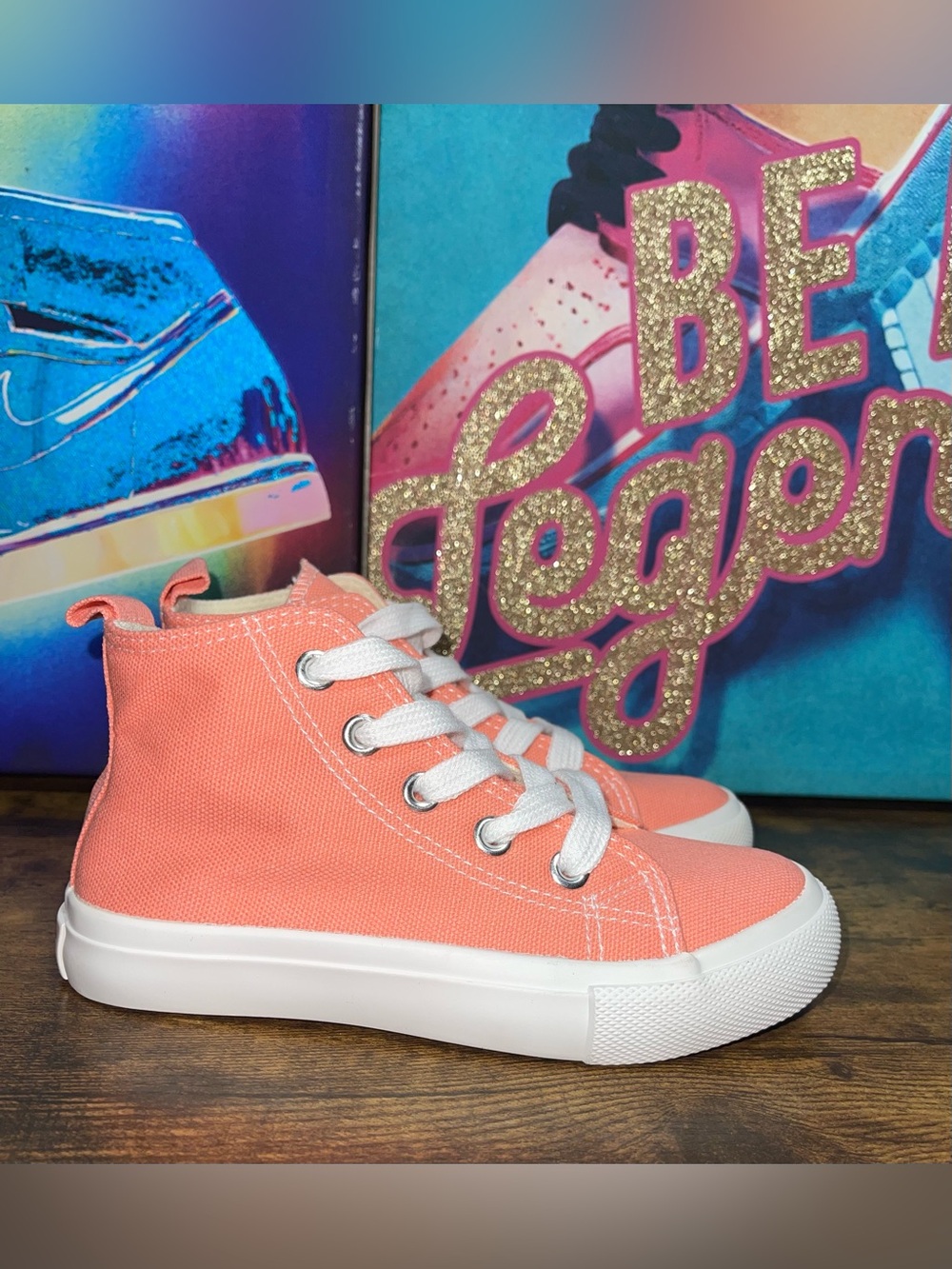 OPOEE high-top canvas sneaker kids size 11.5